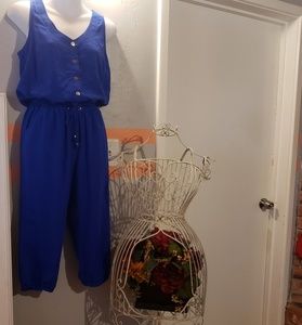 Jumpsuit Royal Blue.